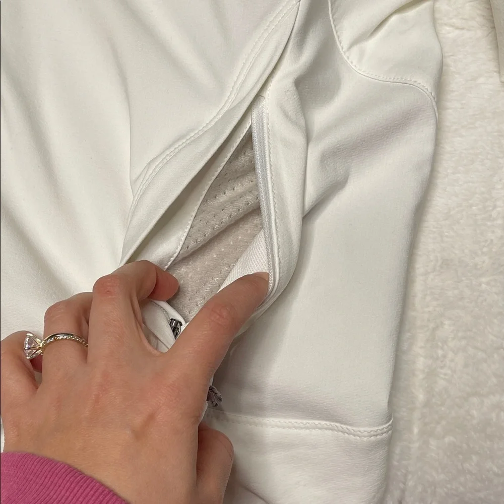 The North Face White/Cream Apex Quarter-Zip Pullover - Picture 10 of 16
